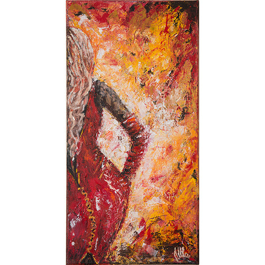 Party Gal - Original. Also Available in prints from $250
