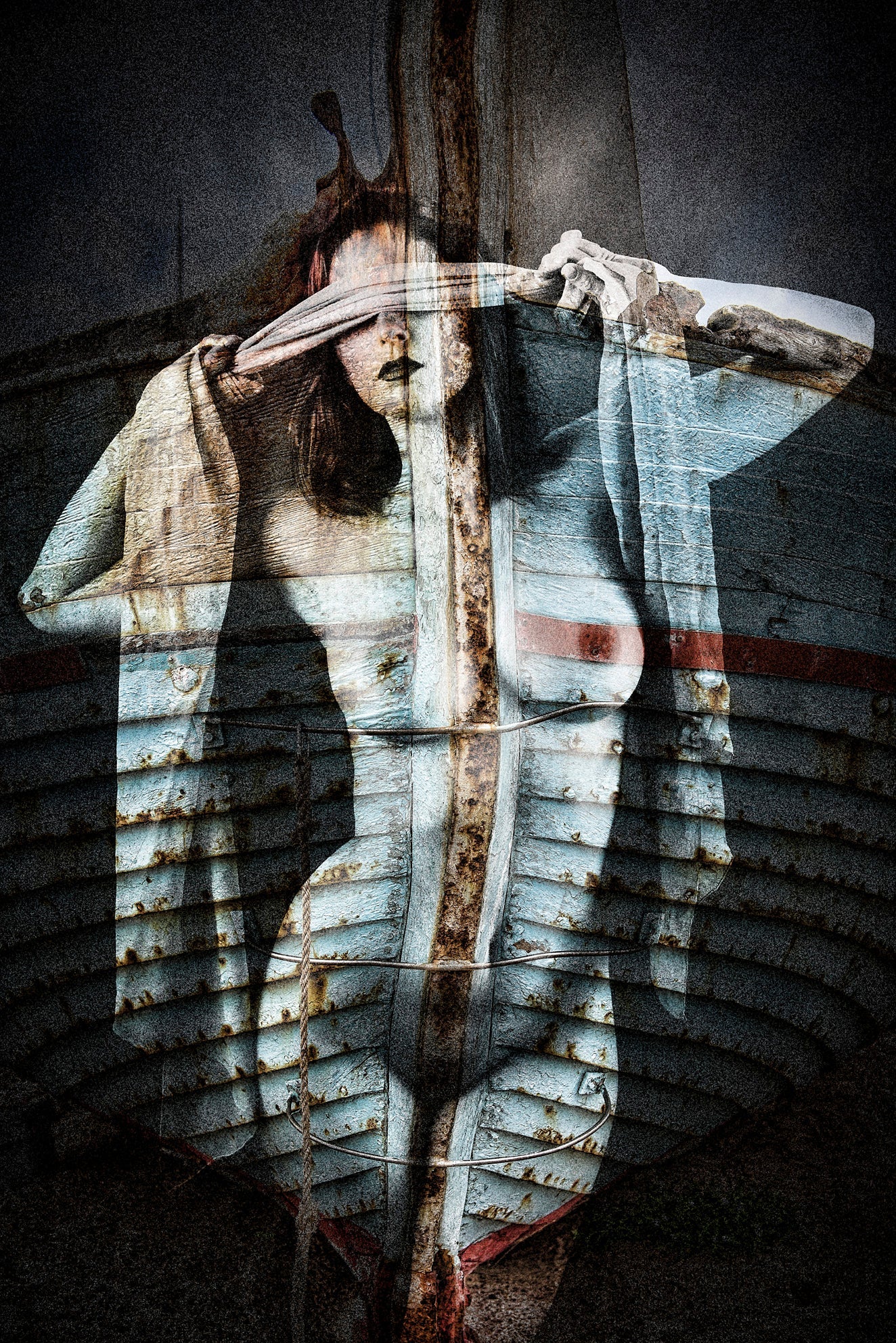 Bjorn Hansen Fusion Art Australia Blinded by the light | Ulla Bjorn Art | Nude Art