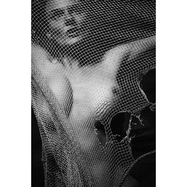 Fine Art Nude in Net Print